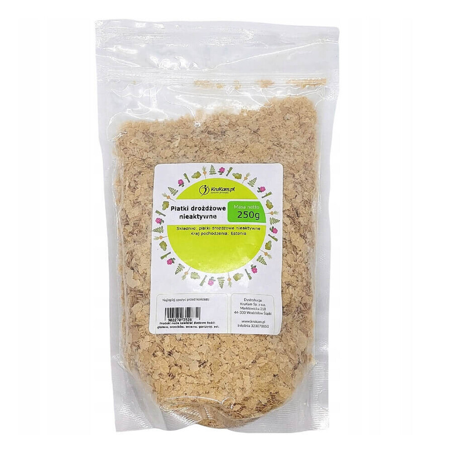 KruKam Copos de levadura, 250 g