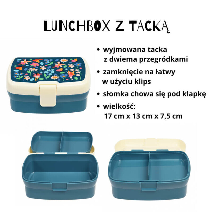 Rex London set, breakfast lunch box + tin, fairies