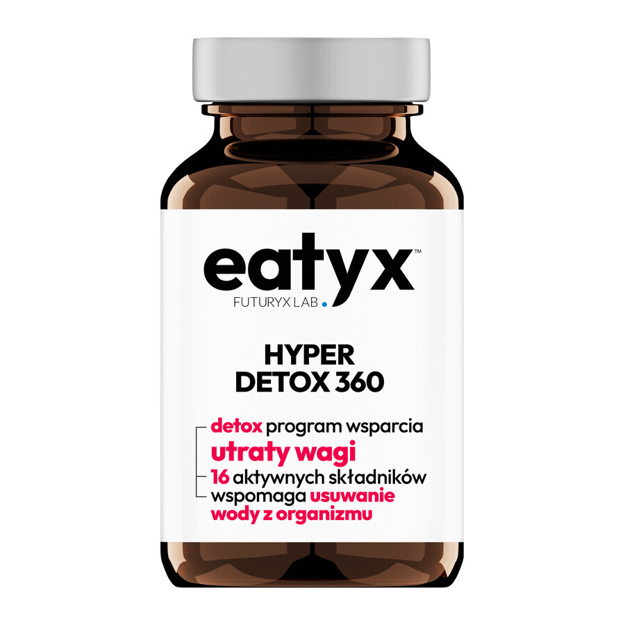 OSHEE Eatyx Futuryx Lab Hyper Detox 360, 60 gélules SHORT DATE