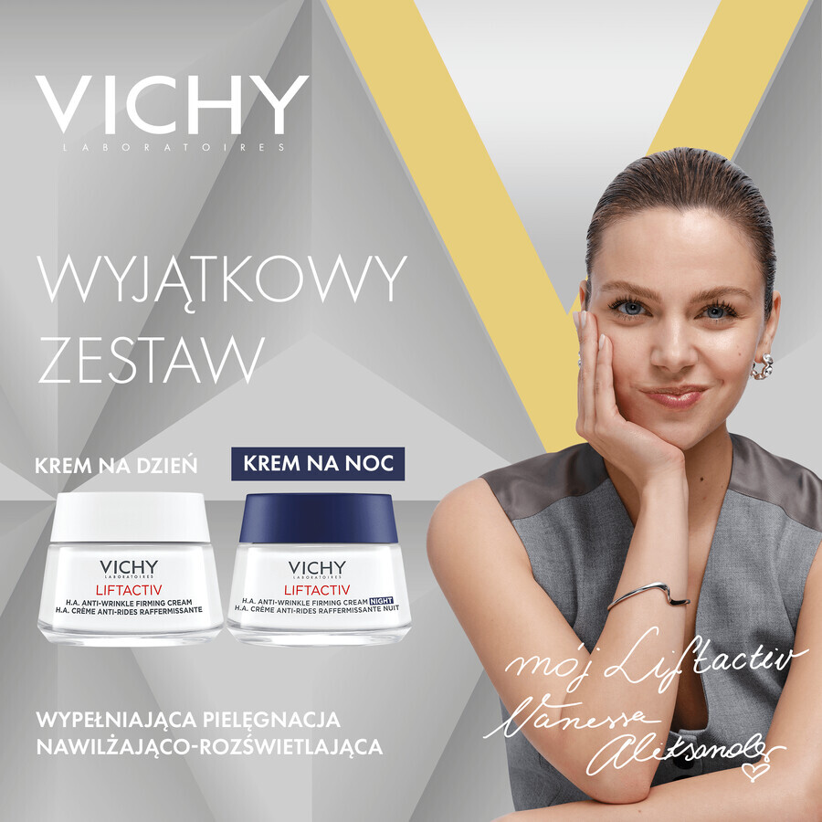 Set Vichy Liftactiv Supreme, Anti-Falten-Tagescreme 50 ml + Anti-Falten-Nachtcreme 50 ml