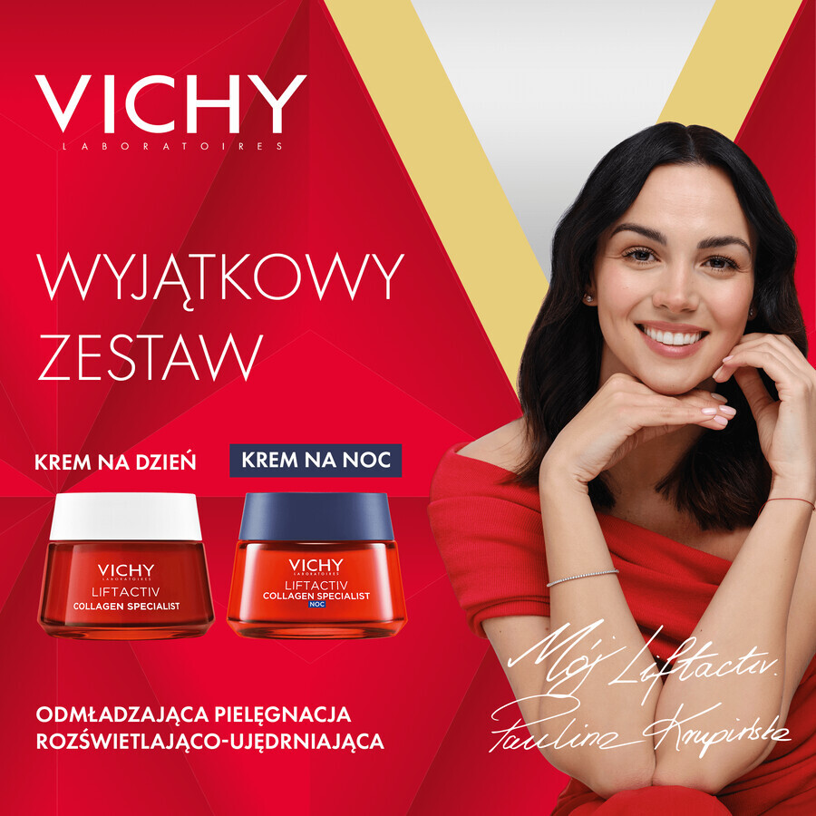 Set Vichy Liftactiv Collagen Specialist, day cream 50 ml + night cream 50 ml