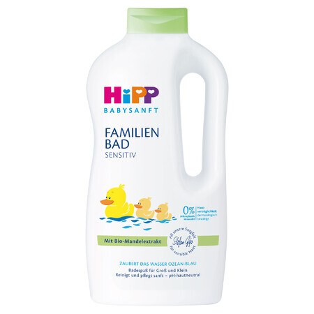 HiPP Babysanft Sensitive, lotion de bain pour toute la famille, 1000 ml