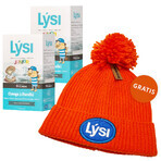 Set Lysi Omega 3 Perlas, sabor chicle, 2 x 60 cápsulas masticables + tapón de regalo