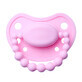 Luu Kids, t&#233;tine, positionnement, silicone, Pink A Boo, 3-6 mois, 1 pi&#232;ce