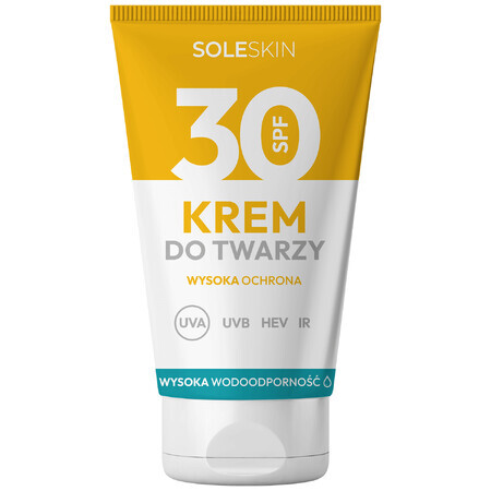 Crème visage Soleskin, SPF 30, 50 ml