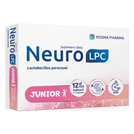 Kosma Pharma NeuroLPC Junior, 20 gélules