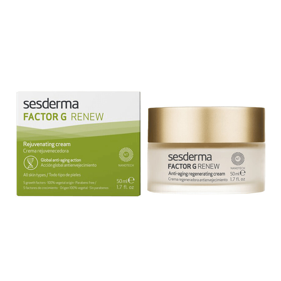 Kit Sesderma, sérum liposomal pour le visage C-Vit, 30 ml + crème rajeunissante pour le visage Factor G Renew, 50 ml pour 1 penny