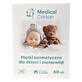 Coton m&#233;dical, coussinets cosm&#233;tiques pour b&#233;b&#233;s et enfants, grand, 100% coton, d&#232;s la naissance, 60 pi&#232;ces EMBALLAGE BRIS&#201;