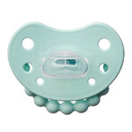 Luu Kids, sucette, positionnement de la sucette, silicone, Vivid Mint, 0-3 mois, 1 pc