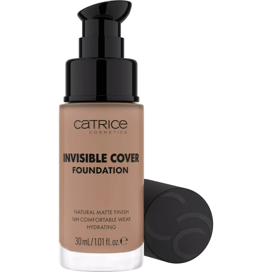 Catrice Invisible Cover Foundation, fond de teint n° 037W, 30 ml