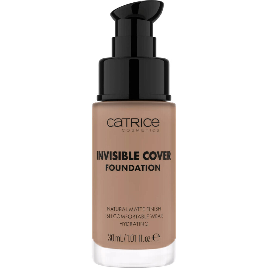 Catrice Invisible Cover Foundation, fond de teint n° 037W, 30 ml