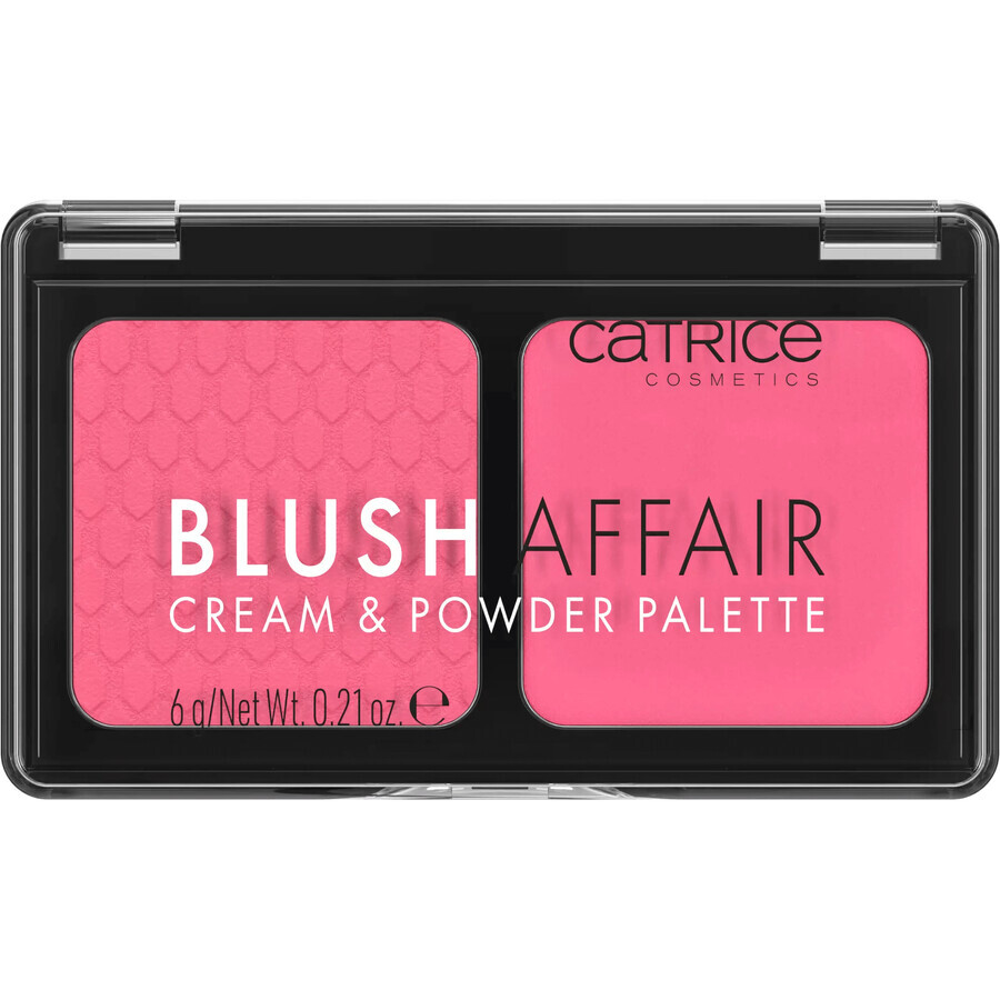 Catrice Blush Affair Creme & Puder Palette, erröten, Pleasing Pink, 020, 6 g