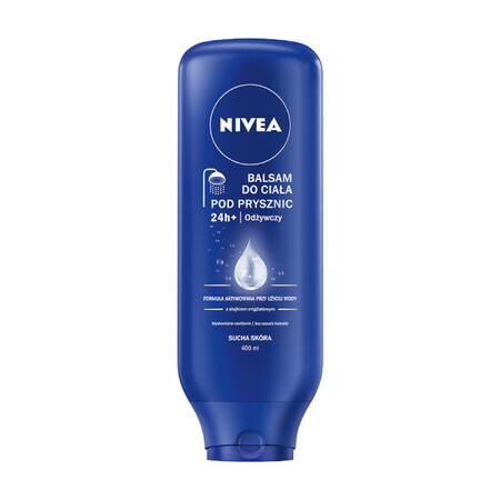 Nivea lait corporel nourrissant pour la douche, peau sèche, 400 ml