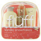 Fluff Vanilla Snowflakes set, lait corporel 200ml + brume corporelle 80ml + cr&#232;me pour les mains 50ml + trousse de maquillage