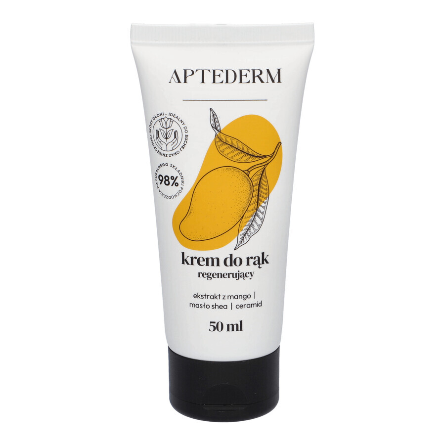 Aptederm crème régénératrice pour les mains 50 ml