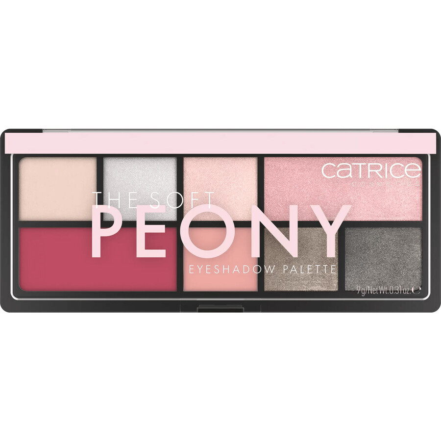 Catrice The Soft Peony Eyeshadow Palette, ombretti, 9 g