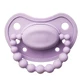 Luu Kids, smoczek uspokajający, pozycjonujący, silikonowy, French Lavender, 3-6 miesięcy, 1 sztuka