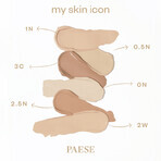 Paese My Skin Icon matterende foundation, 0.5N porselein, 33 ml