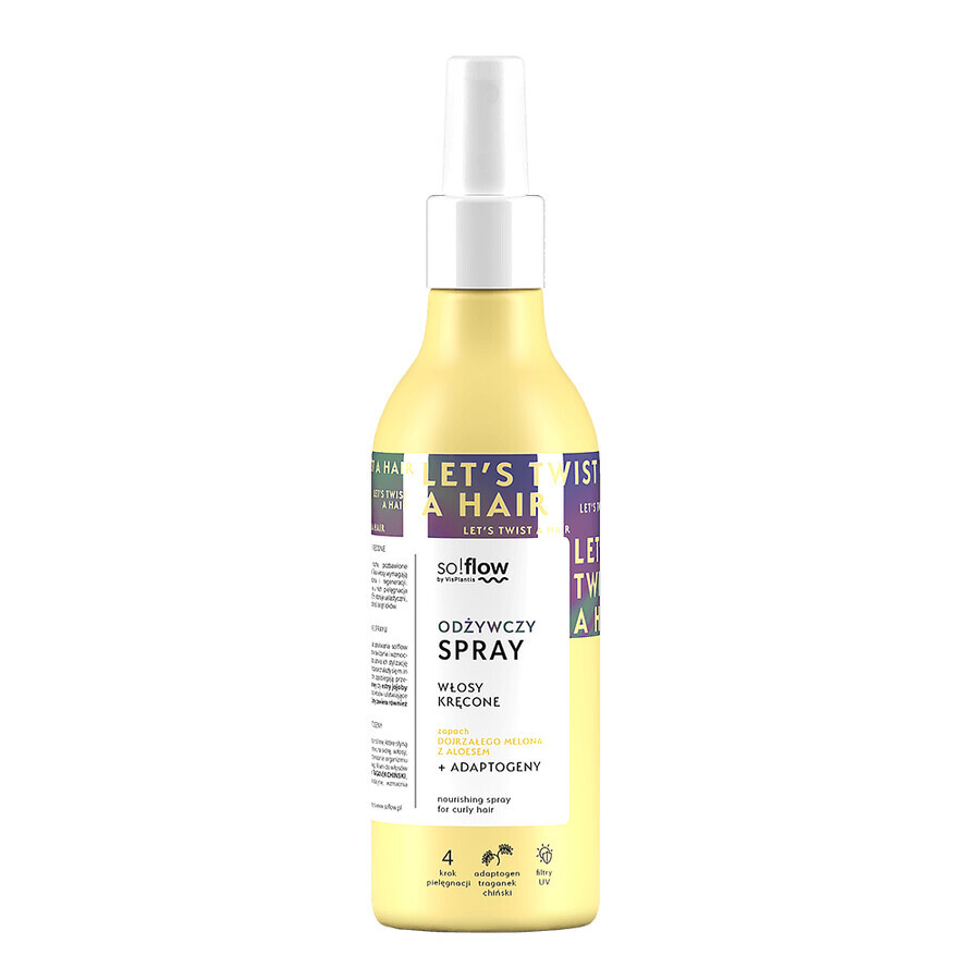 So!Flow, spray nourrissant, cheveux bouclés, 150 ml