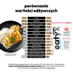 OSHEE Eatyx, polvo para comidas frías, vegano, fresa, 90 g