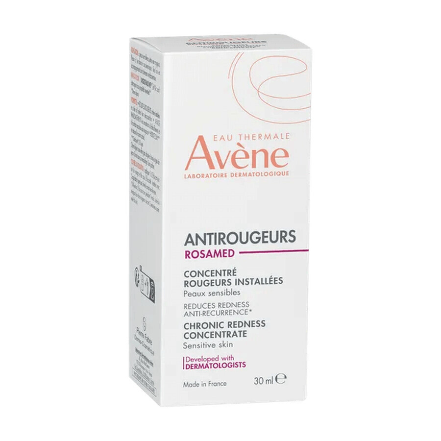 Avene Antirougeurs Rosamed, concentrat pentru roșeață persistentă, 30 ml