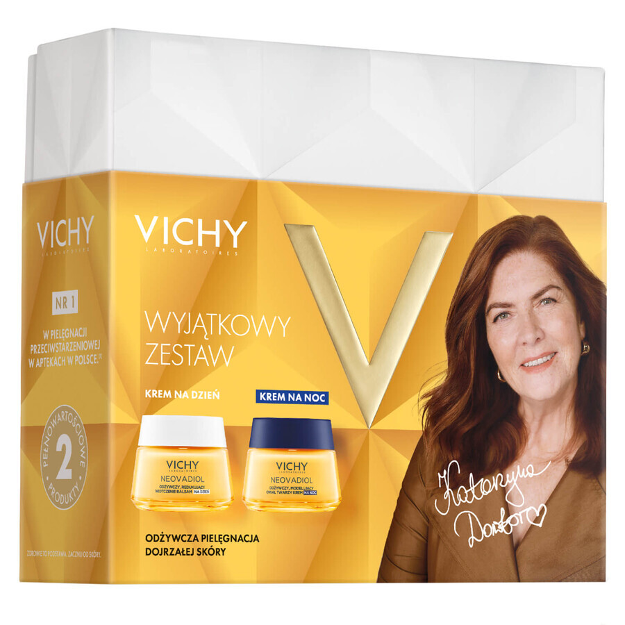 Set Vichy Neovadiol Magistral, day lotion against skin sagging, 50 ml + night cream, 50 ml