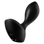 Satisfyer Backdoor Lover, plug anal vibrador, negro