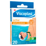 Viscoplast Active, coussinets en mousse, 20 unités