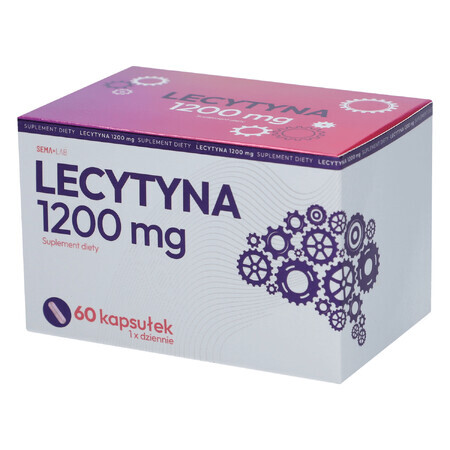 SEMA Lab Lecithin 1200 mg, 60 softgels