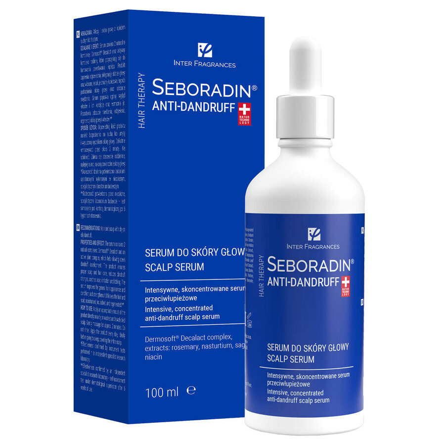 Seboradin anti-roos, anti-roos serum voor de hoofdhuid, 100 ml