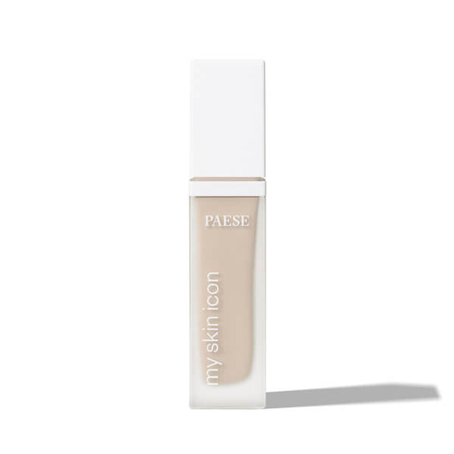 Paese My Skin Icon fond de teint matifiant, 0N Alabaster, 33 ml