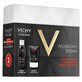 Vichy Homme Sensi set de rasage, mousse de rasage douce et anti-irritante, 200 ml + baume apr&#232;s-rasage apaisant pour peaux sensibles, 50 ml