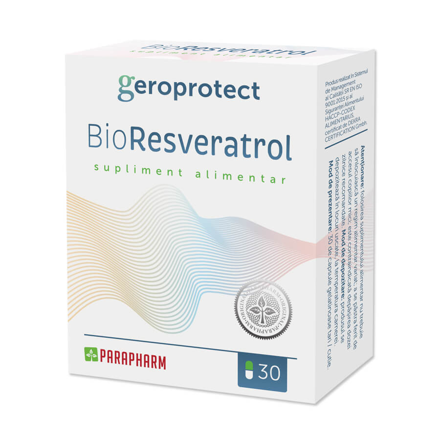 Bio-Resveratrol, 30 gélules, Parapharm