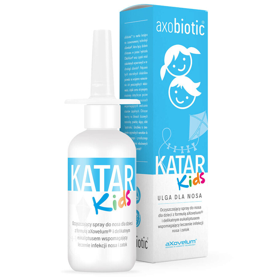 Axobiotic Catarro Kids spray de limpieza nasal para niños a partir de 1 año, 30 ml