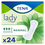 Set Tena Lady, semelles anatomiques, Normal, 2 x 24 pièces