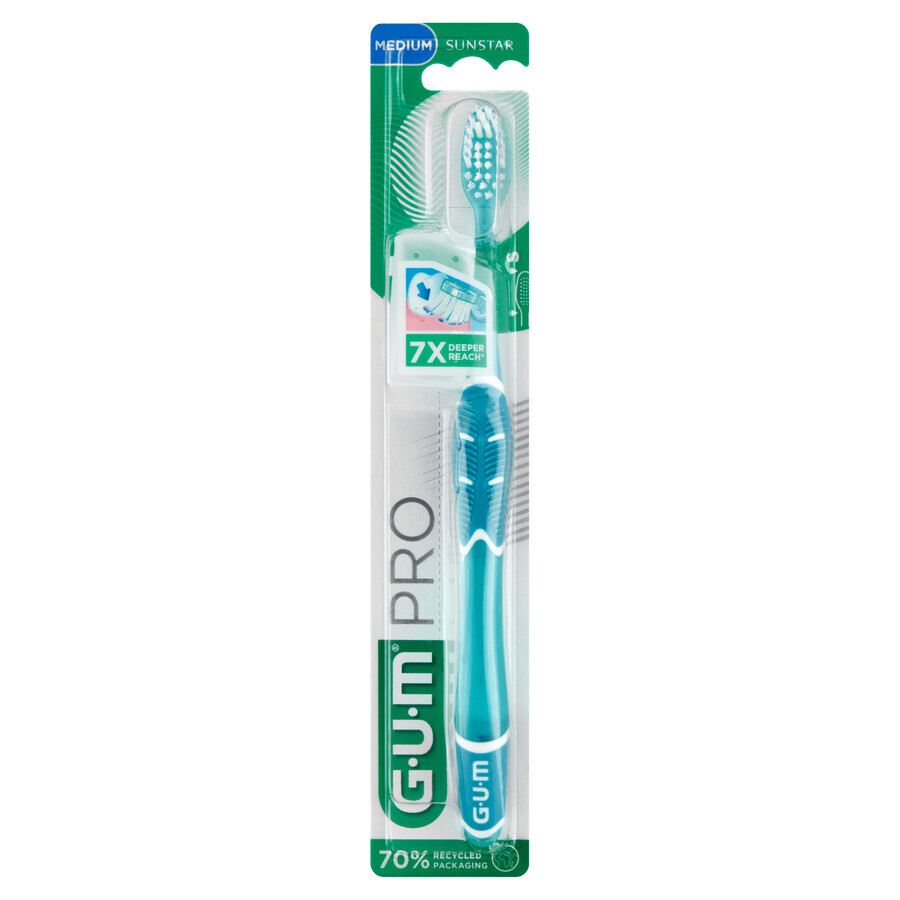 Sunstar Gum PRO, Zahnbürste, medium, 1 Stück + Sunstar Gum Soft-Picks Pro, Interdentalreiniger, 2 Stück gratis