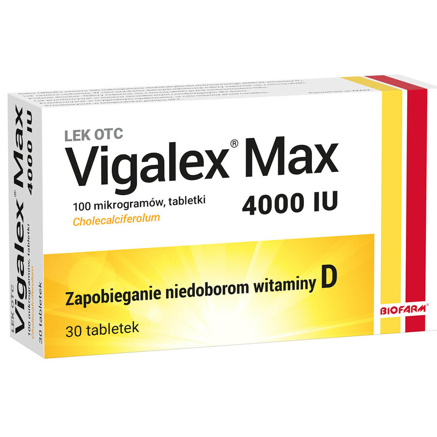 Vigalex Max, 30 comprimés