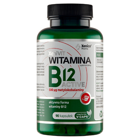 XeniVIT Vitamine B12 active, 90 gélules