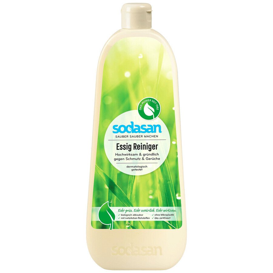 Sodasan schoonmaakmiddel op azijnbasis, Bio, 1000 ml