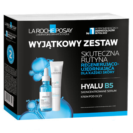 La Roche-Posay Hyalu B5 kit, anti-wrinkle serum 30 ml + anti-wrinkle eye cream 15 ml