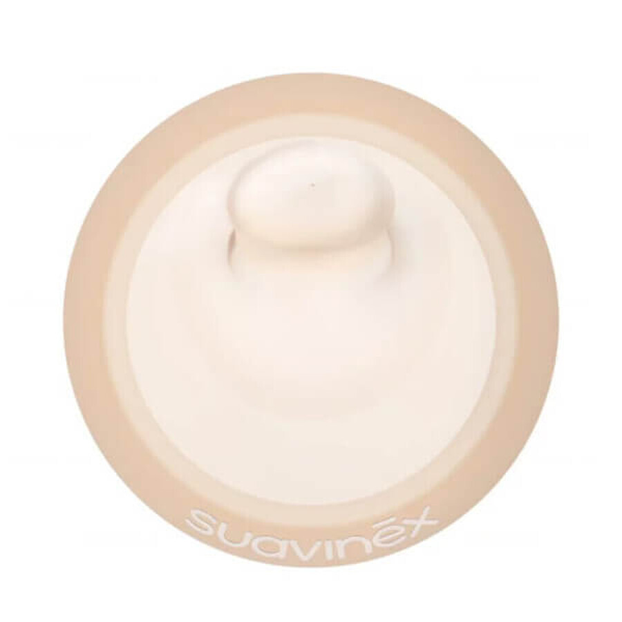 Suavinex Zero Zero, tétine de biberon, silicone, anti-colique, débit adaptatif, taille A, dès la naissance, 2 pièces