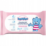 Bambino, emollient wipes 3in1, pack of four, 4 x 57 pieces