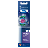 Oral-B Pro 3D White, replacement tips for a Clean Maximiser electric toothbrush, 2 pieces