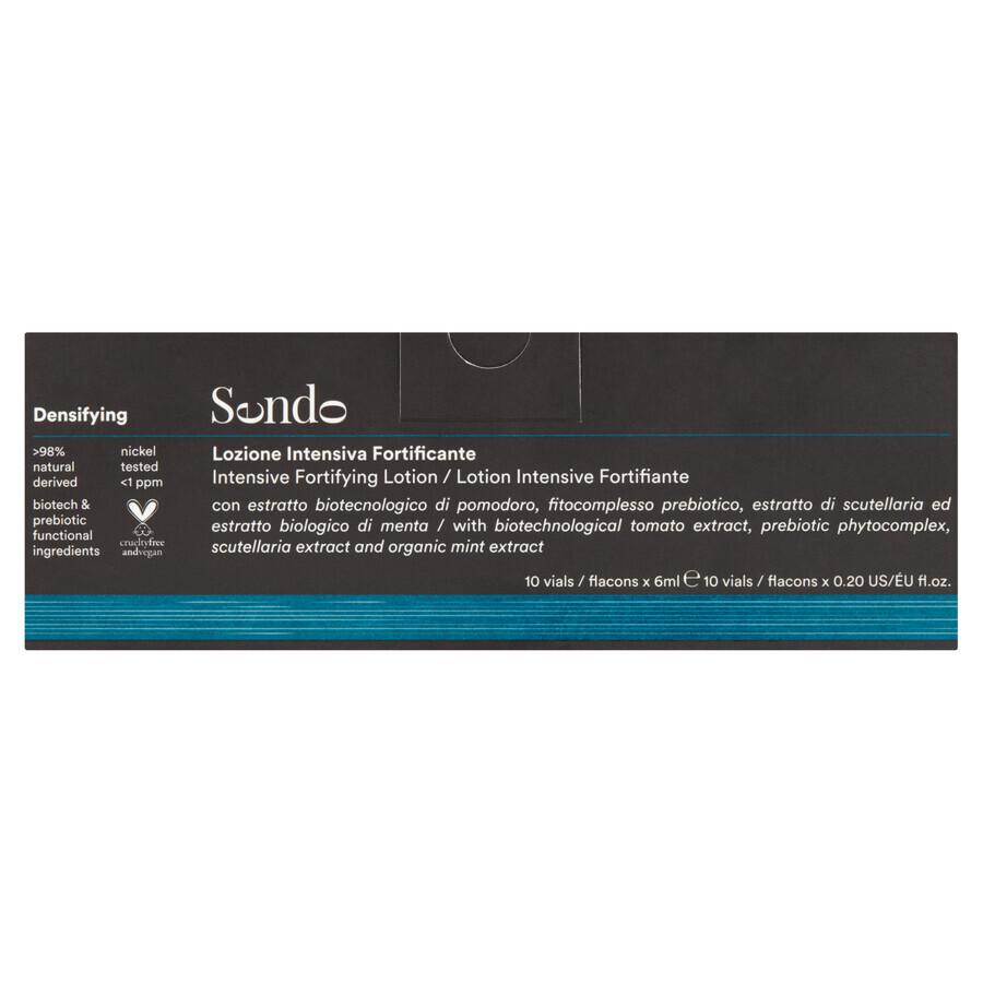 Sendo Densifying, intensive strengthening treatment against hair loss in vials, 10 x 6 ml