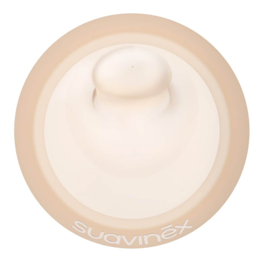 Suavinex Zero Zero, tétine de biberon en silicone, anti-colique, débit rapide, taille L, à partir de 6 mois, 2 pièces