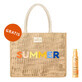 Nuxe Sun, lotion bronzante pour le visage et le corps, SPF 50, 150 ml + Nuxe Summer, sac en toile de jute, 1 article offert