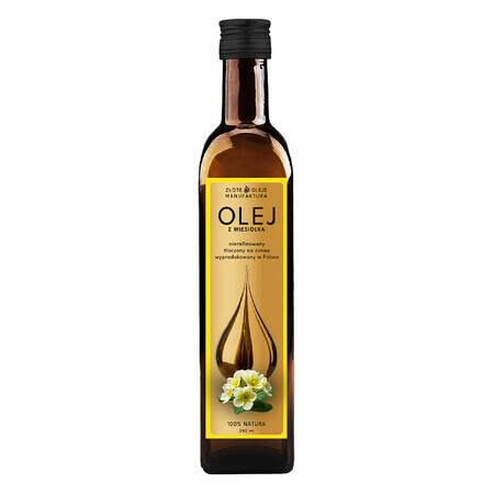 Goldfarmex Golden Oils Nachtkerzenöl, kaltgepresst, unraffiniert, 250 ml SHORT DATE