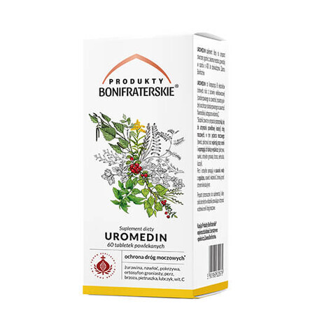 Produits Bonifrater Uromedin, 60 comprimés pelliculés