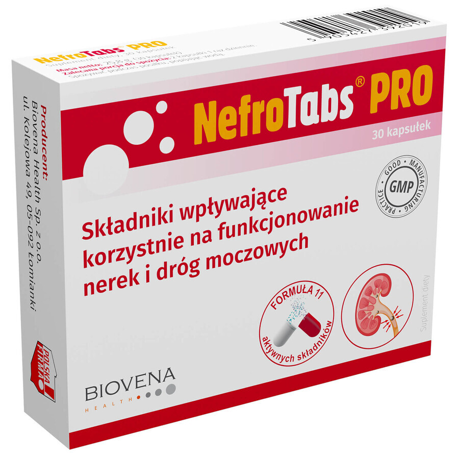 Nefrotabs Pro, 30 capsules