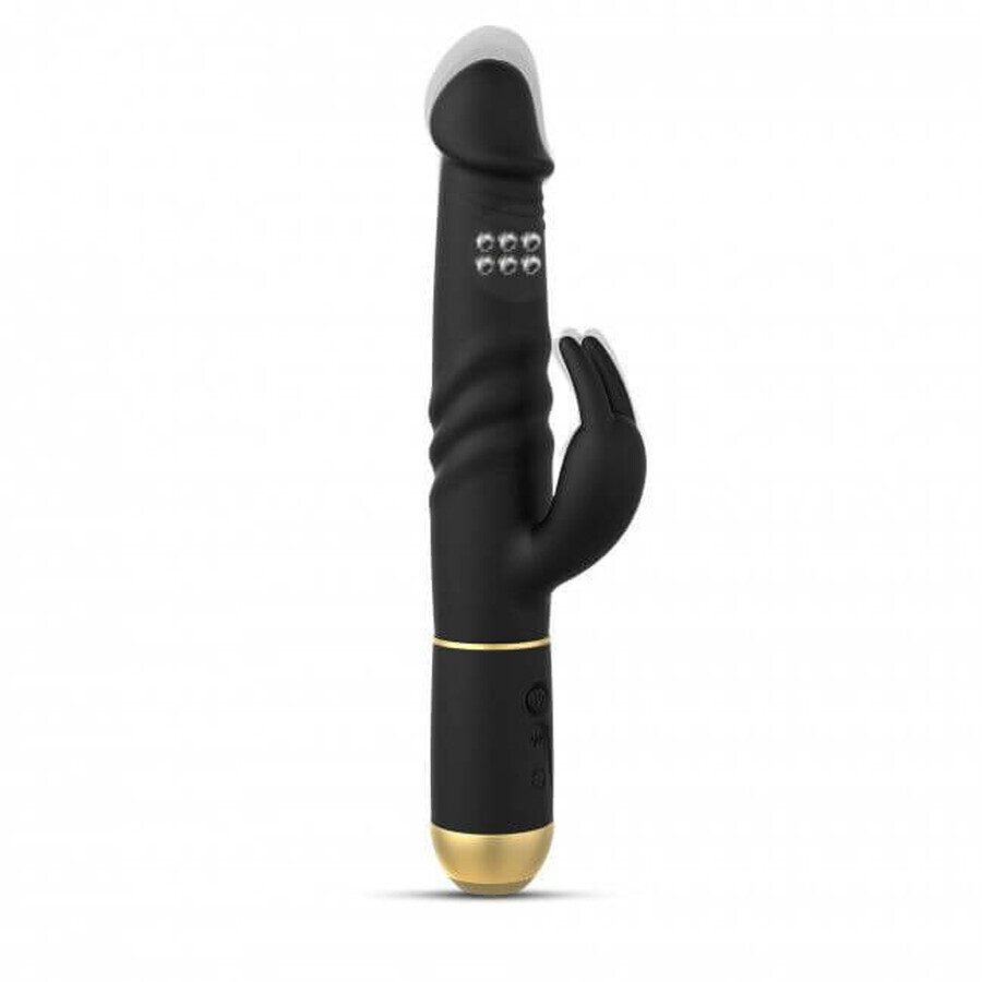 Dorcel Furious Rabbit 2.0, rabbit vibrator, zwart